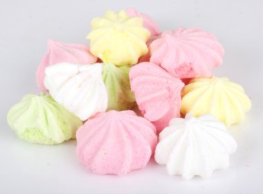 Isolated marshmallow cakes clipart