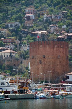 Kızıl kule (kırmızı Kulesi), inturkish şehir Alanya