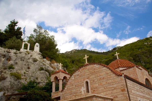 Monasterio ortodoxo griego —  Fotos de Stock