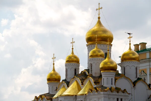 在克里姆林宫，莫斯科，俄罗斯的天使报喜大教堂 — 图库照片