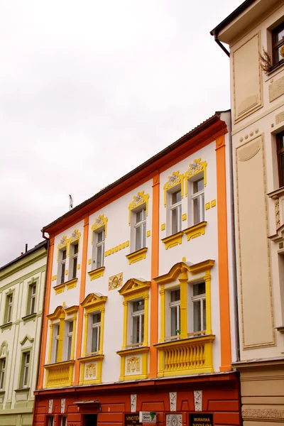 Stary widok miasta Praga - stare budynki — Zdjęcie stockowe