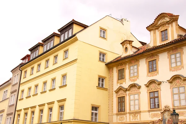 Старая Прага вид на город - старые здания — стоковое фото