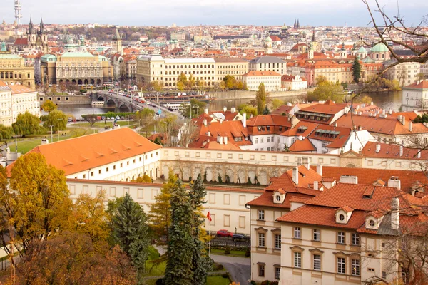 旧布拉格城市视图 — 图库照片