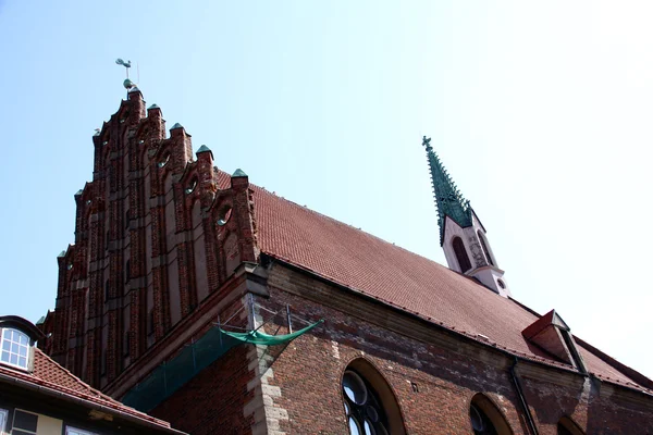 Видом на місто Латвії Ризі — стокове фото
