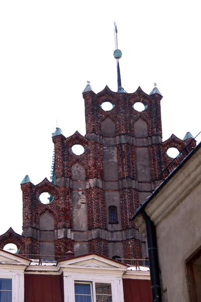 Видом на місто Латвії Ризі — стокове фото
