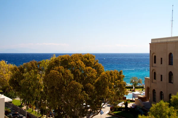 Rhodes city view Greece — Stock Photo, Image