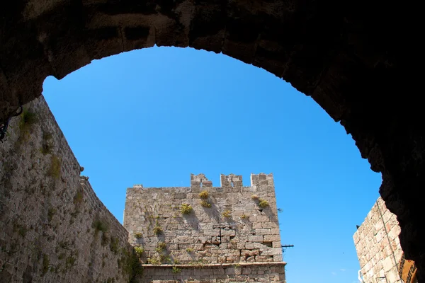 Středověké město Rhodos, Řecko — Stock fotografie