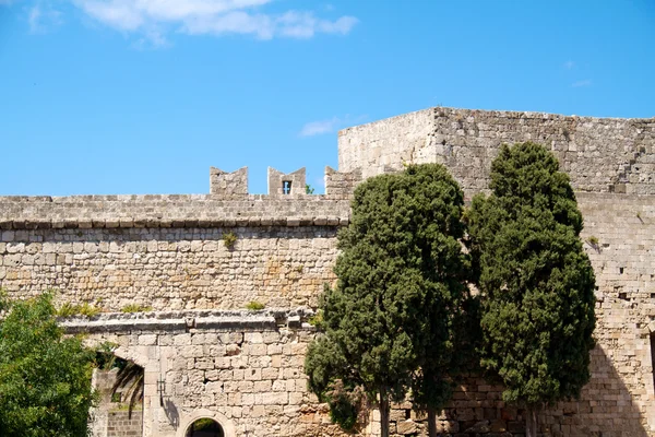 Cidade medieval de Rodes, Grécia — Fotografia de Stock
