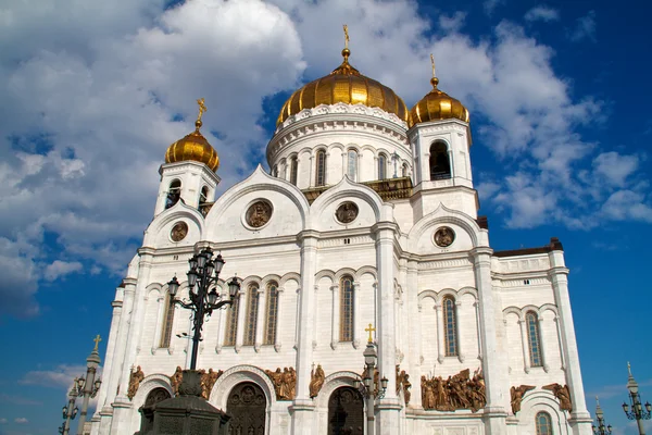 キリスト救世主、モスクワ 2011 年、ロシアの大聖堂 — ストック写真