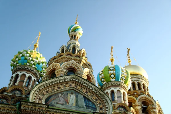 Kirche des Erlösers auf Blut, Sankt-Peterburg — Stockfoto