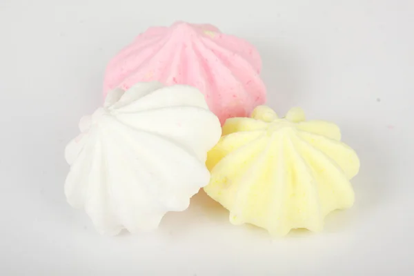 Torte di marshmallow isolate — Foto Stock