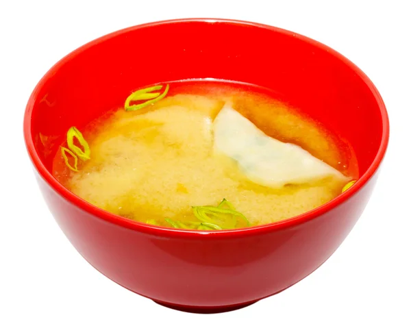Japanische Küche - Misosuppe — Stockfoto