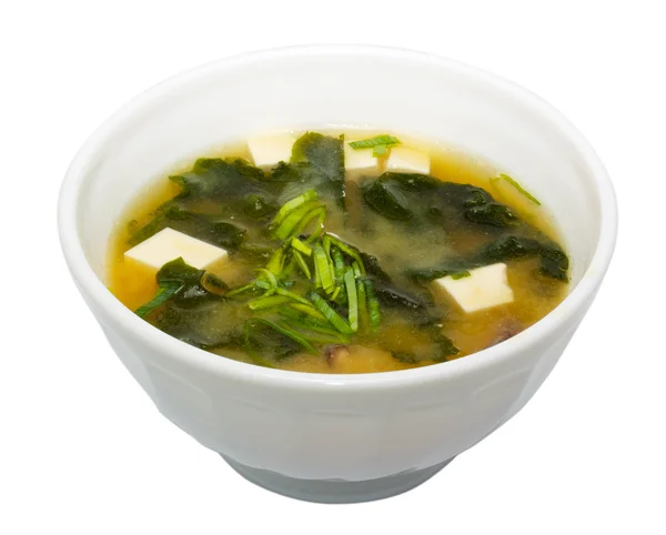 Japonská kuchyně - miso polévka — Stock fotografie