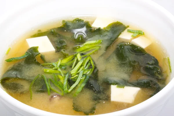 Masakan Jepang Sup Miso — Stok Foto