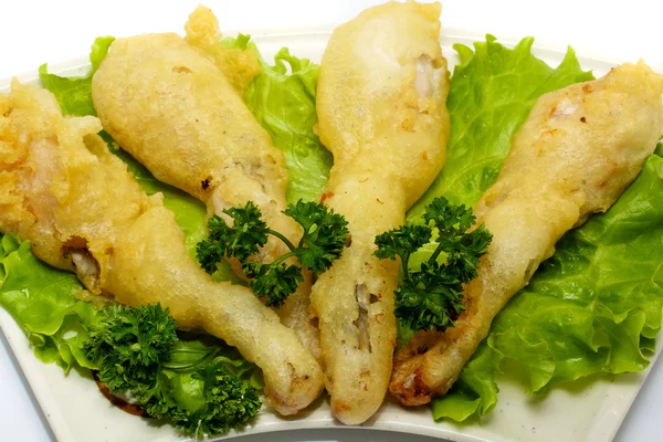 stock image Frog legs fried