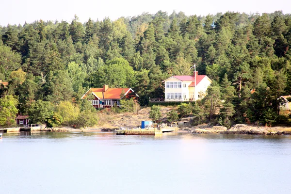 Isla solitaria en Suecia, Archipiélago —  Fotos de Stock