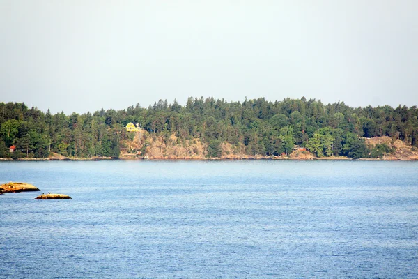Isola solitaria in Svezia, Arcipelago — Foto Stock
