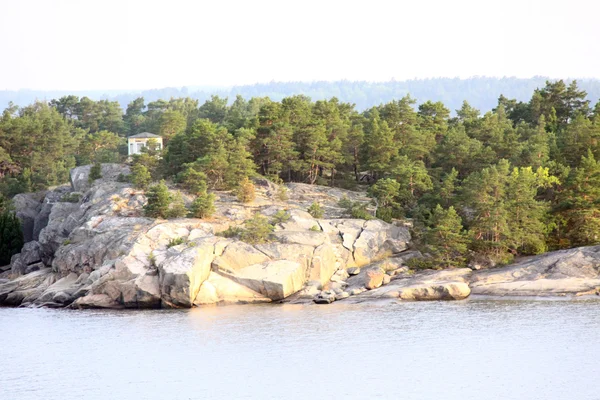 İsveç adalar Lonely Island — Stok fotoğraf