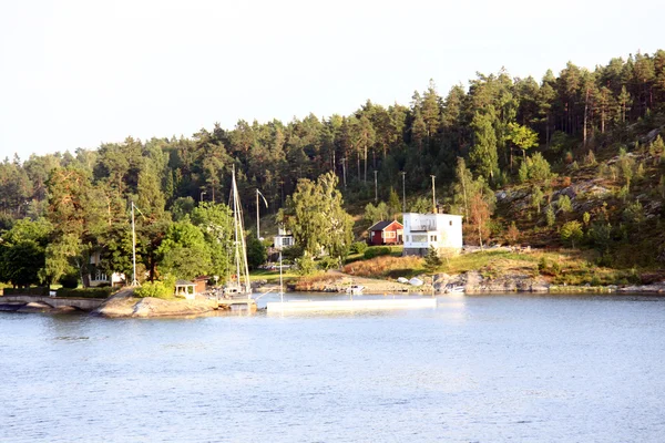 stock image Lonely island in Sweden Archipelago