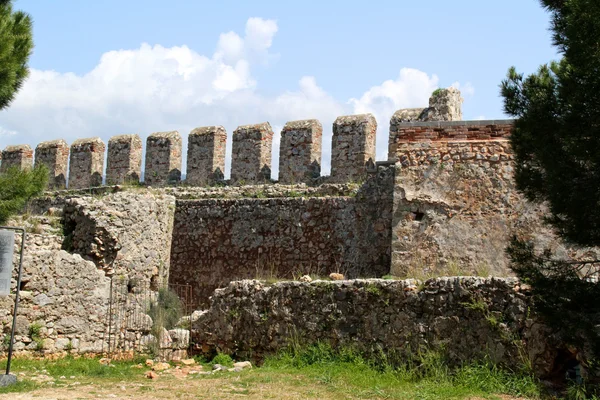 stock image Alanya castle view