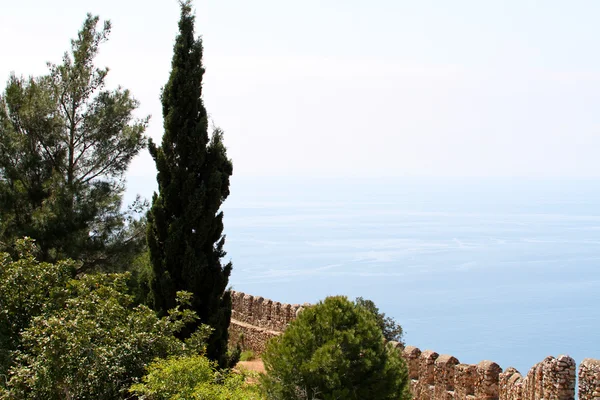 Alanya castillo vista —  Fotos de Stock