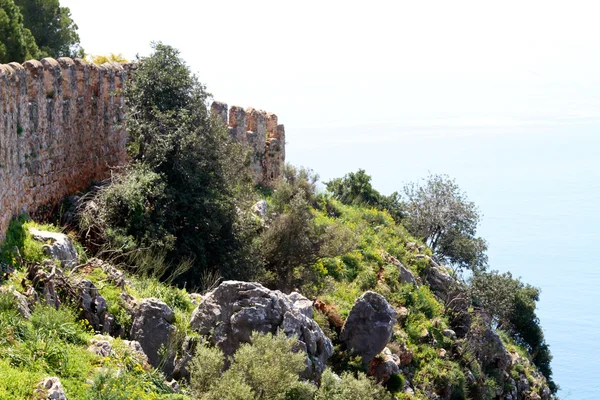 stock image Alanya castle view