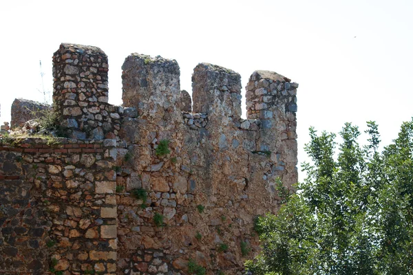 Uitzicht op Alanya kasteel — Stockfoto