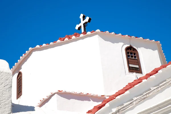 stock image Greek orthodox church