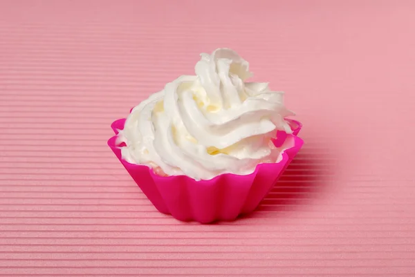 Portion of whipped cream — Stock Photo, Image