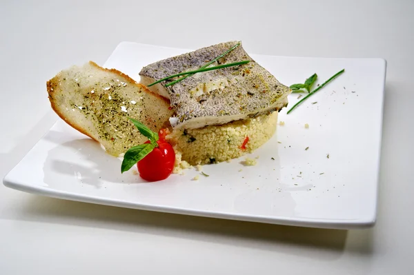 Pike-perch fillet — Stock Photo, Image