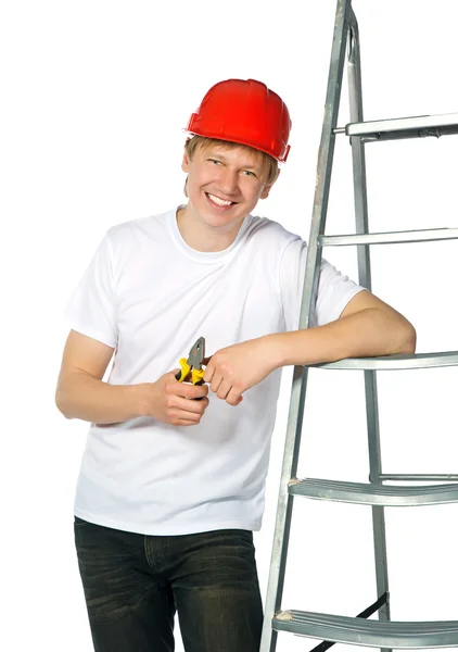Porträt eines Bauunternehmers — Stockfoto