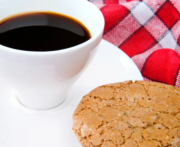 Taza de té y galletas —  Fotos de Stock