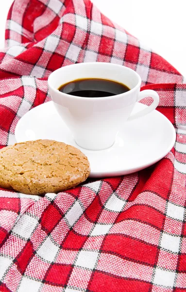 杯茶和 cookie — 图库照片