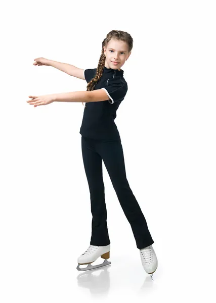 Eiskunstlauf-Mädchen — Stockfoto