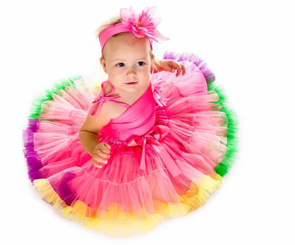 Bambina in costume da fata — Foto Stock
