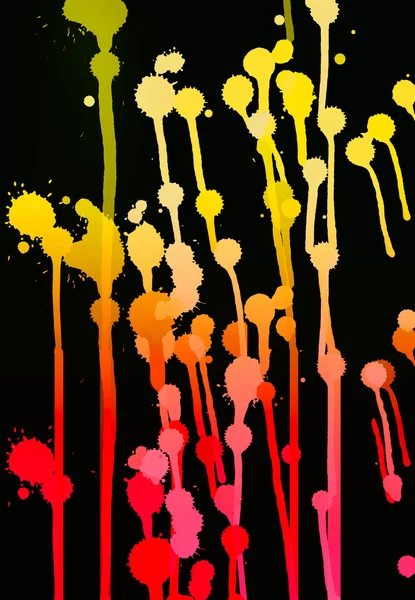 Kleur blots — Stockfoto