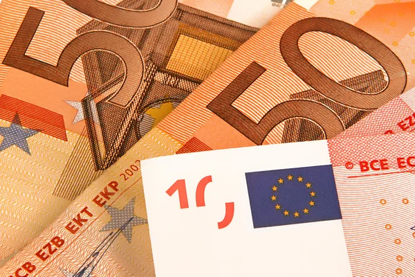 Євро гроші фону — стокове фото