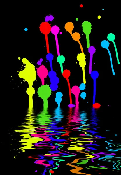 Colorful blots — Stock Photo, Image