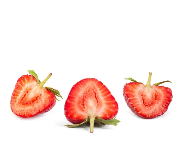Cut strawberrie — Stock Photo, Image