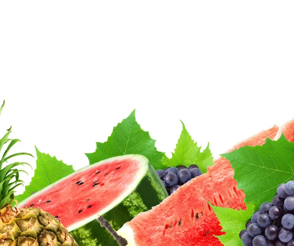 Барвисті здорові свіжі фрукти — стокове фото
