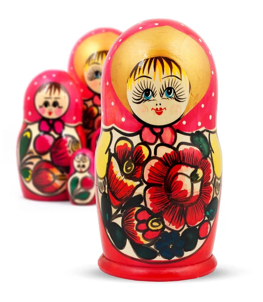 Russische Puppen — Stockfoto