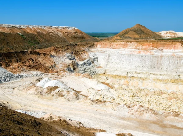Clay mining. — Stock Photo, Image
