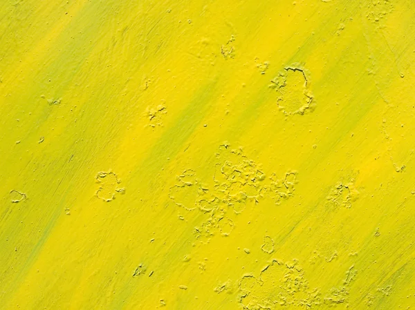 Gul målade ytan. — Stockfoto