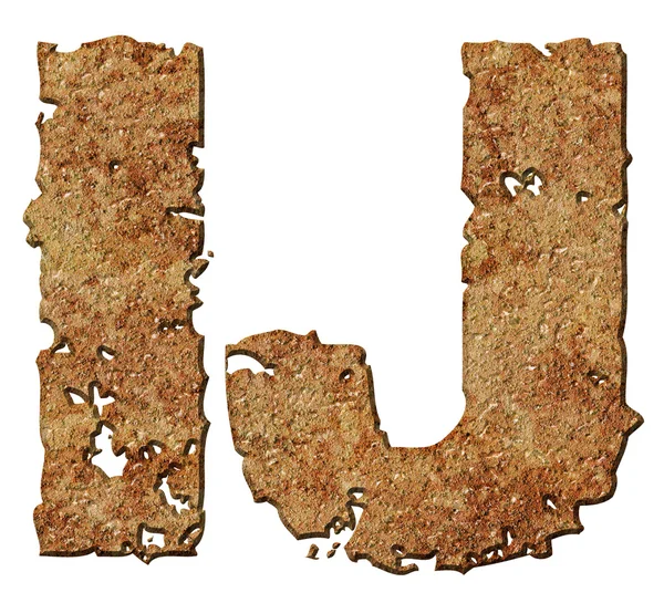 Cartas oxidadas . —  Fotos de Stock