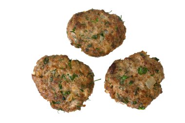 Meat rissoles clipart