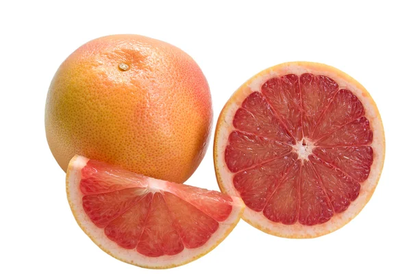 Grapefruit and sections — Stock Photo, Image