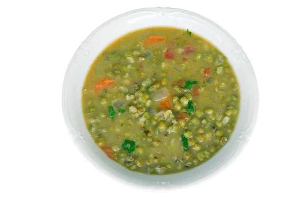 Sopa com feijão mung — Fotografia de Stock