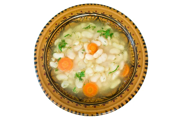 Soppa med bönor — Stockfoto