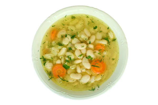 Zupa z fasoli — Zdjęcie stockowe