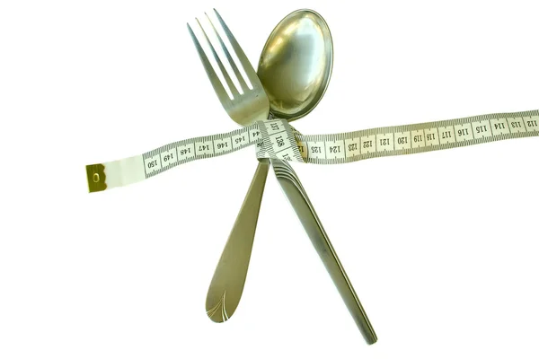 Dieta, redução de ajudas — Fotografia de Stock
